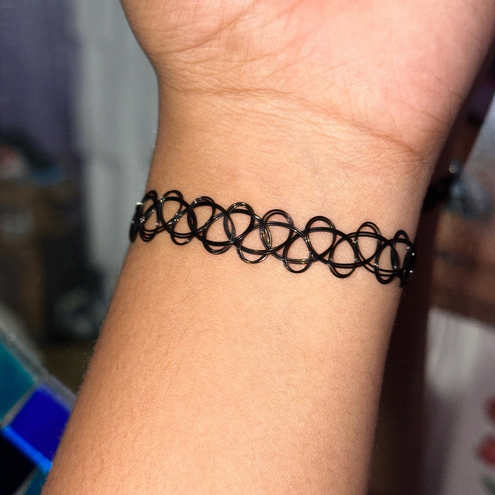 Vintage Black Tattoo bracelet
